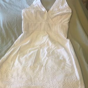 White Lilly Pulitzer halter dress size 14